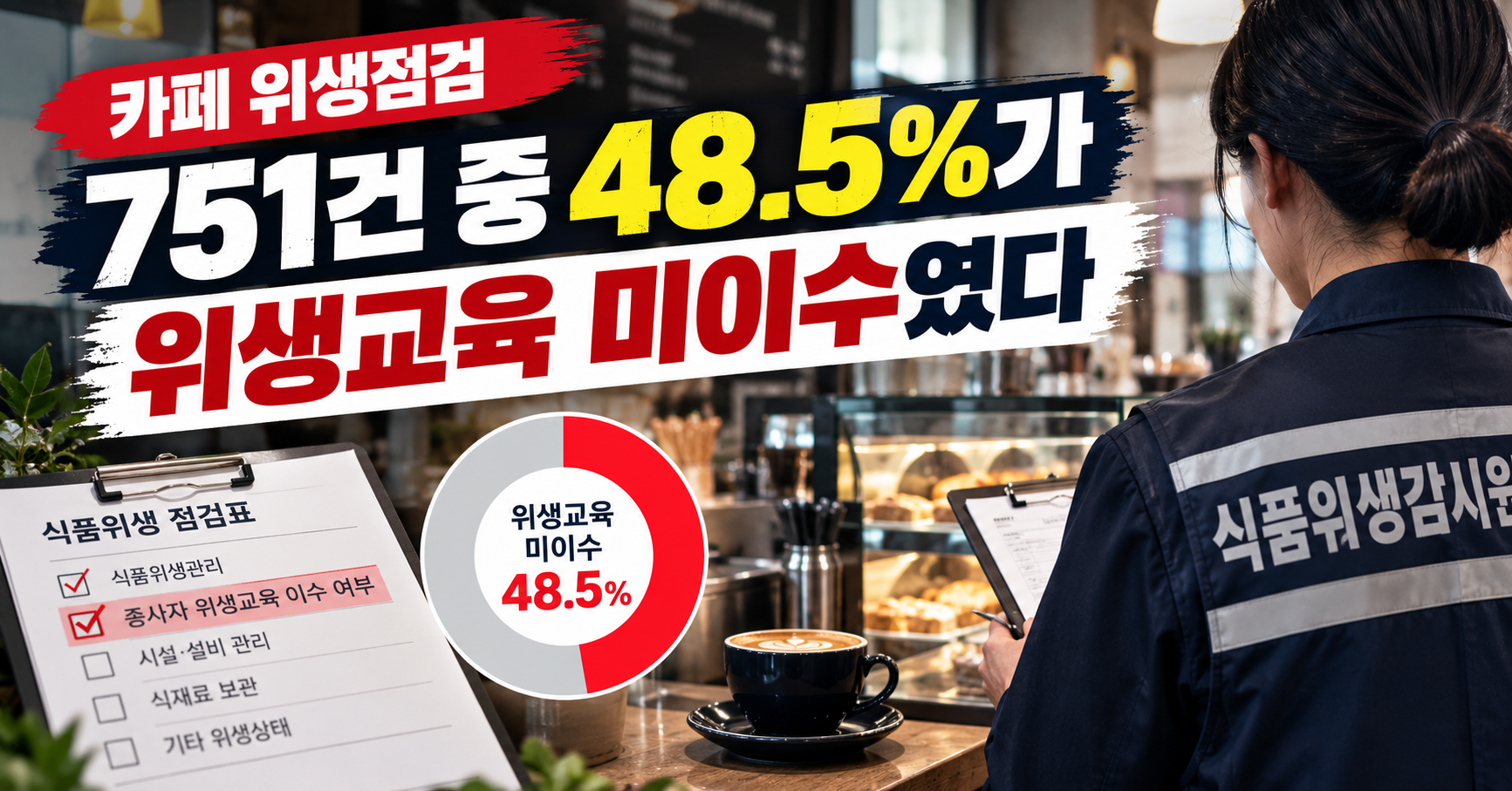 카페 위생점검